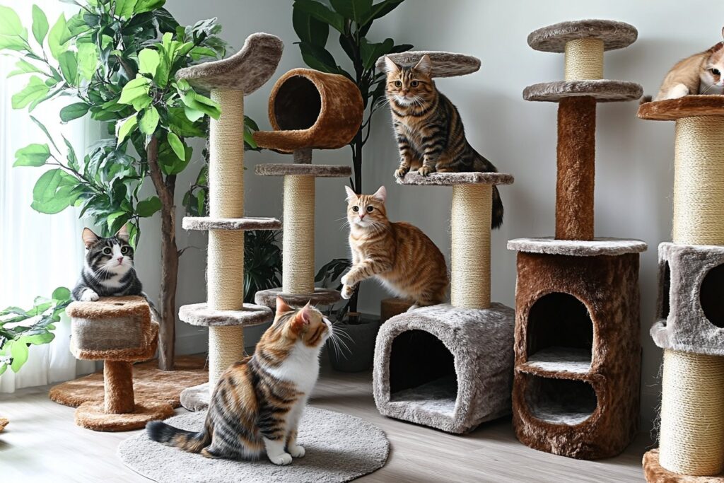 Comment bien choisir son arbre à chat et son griffoir ?