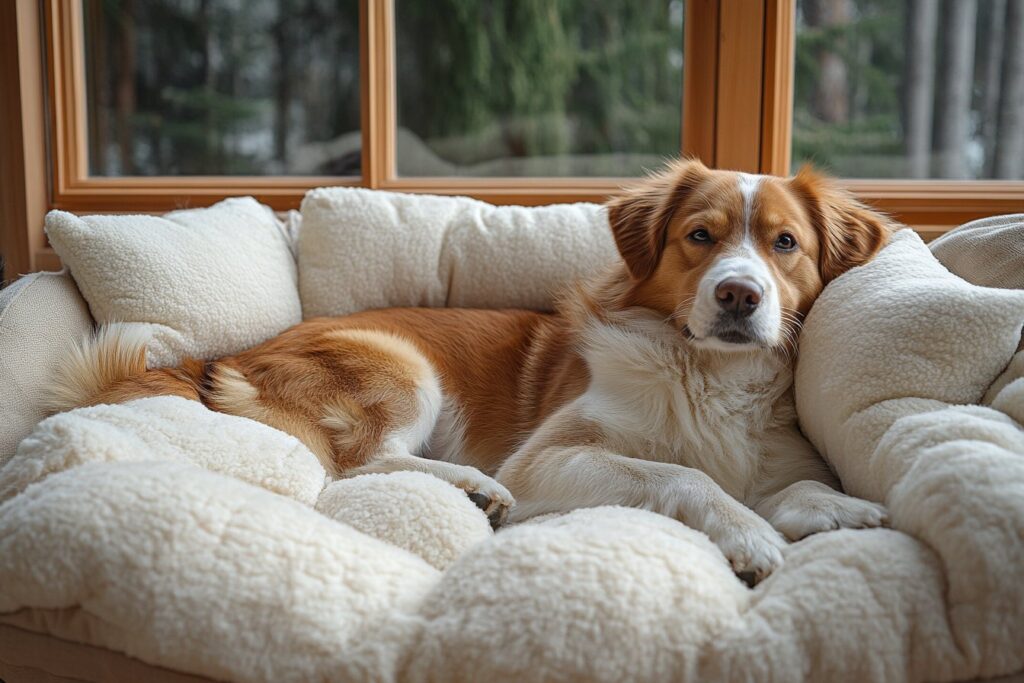 Un nid douillet pour votre compagnon à quatre pattes : les coussins pour chiens