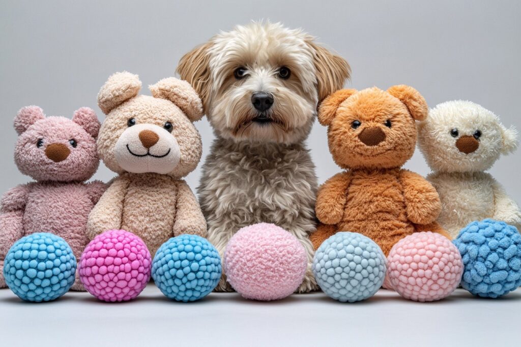 Des peluches aux balles : une sélection de jouets pour votre chiot ou chien