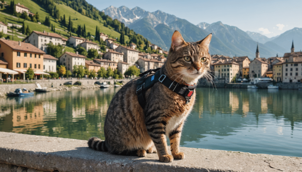 Voyager avec son chat en Lombardie adresses pet friendly