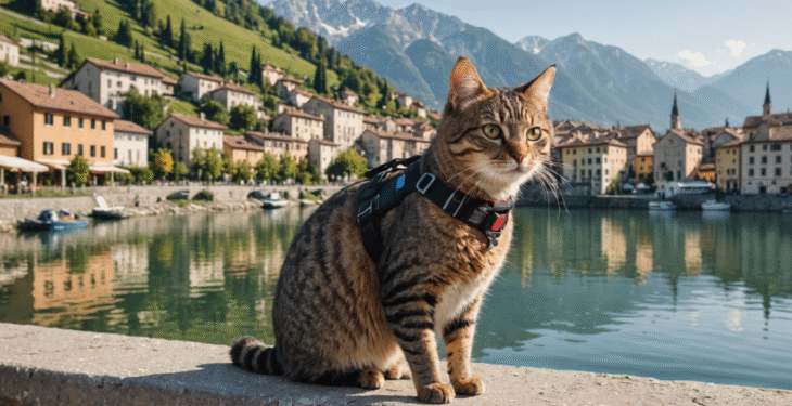Voyager avec son chat en Lombardie adresses pet friendly