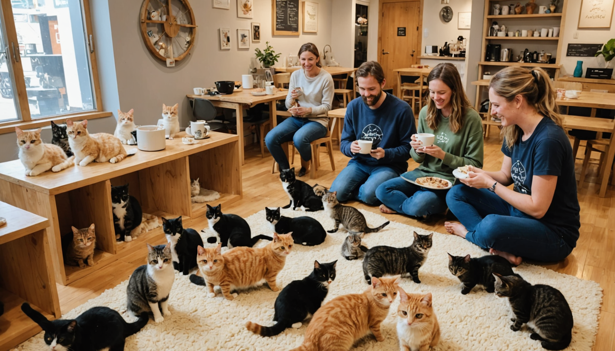 découvrez comment les cat cafés et refuges transforment votre pause en vraie séance de ronronthérapie : détente, bien-être et câlins félins au rendez-vous ! profitez d’un moment unique entouré de chats à adopter ou simplement à choyer.