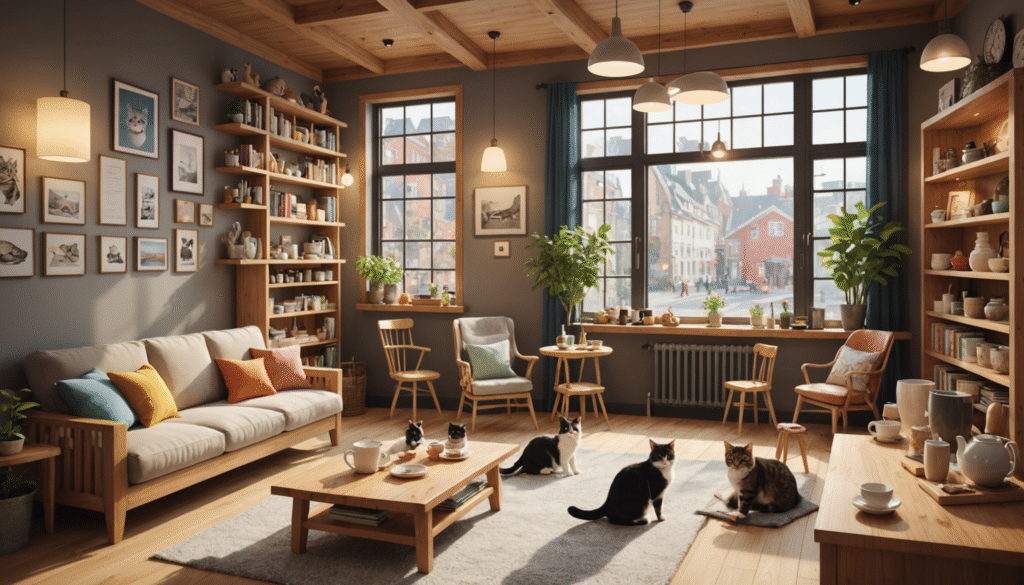 Cat cafés et refuges : quand la pause devient ronronthérapie