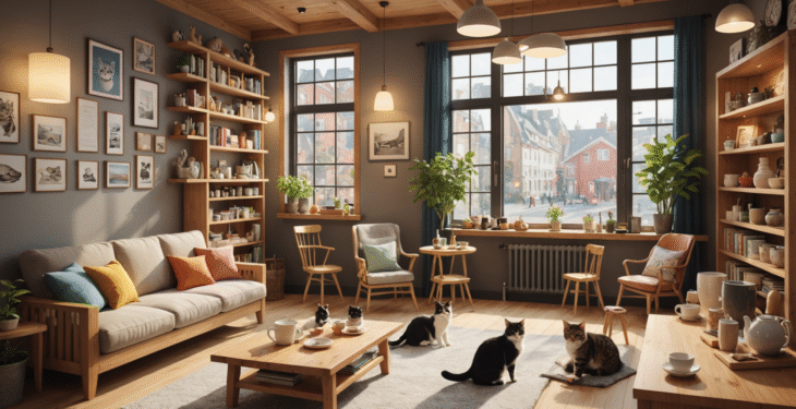 Cat cafés et refuges : quand la pause devient ronronthérapie