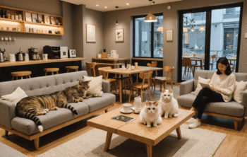 Cafés à chats et adresses insolites à Séoul