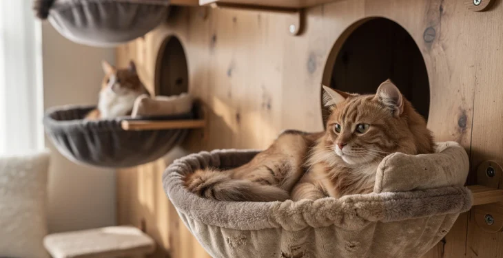 Univers du chat : des niches et hamacs sur mesure pour un confort inégalé