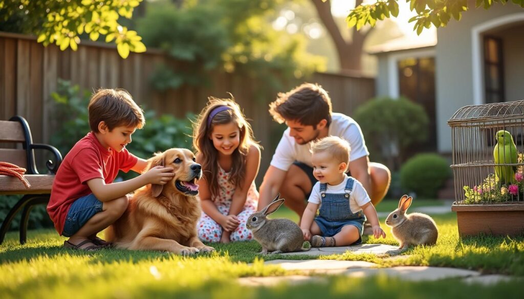 Animaux et enfants : apprendre le respect et la sécurité au quotidien