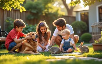 Animaux et enfants : apprendre le respect et la sécurité au quotidien