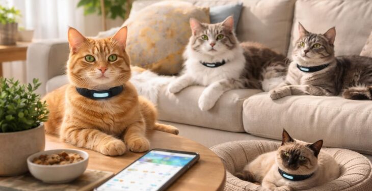 Améliorer le bien-être de vos chats grâce à des applications comme PetDesk, Pawtrack et Tractive