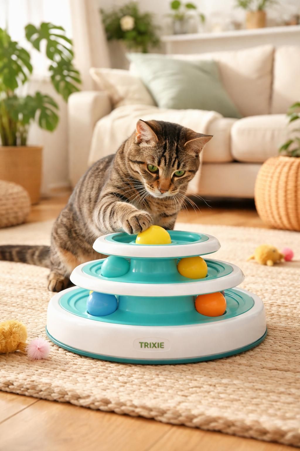 découvrez comment améliorer le bien-être de votre chat actif grâce aux jouets interactifs feliway et trixie. stimulez son énergie tout en favorisant son équilibre et sa détente.