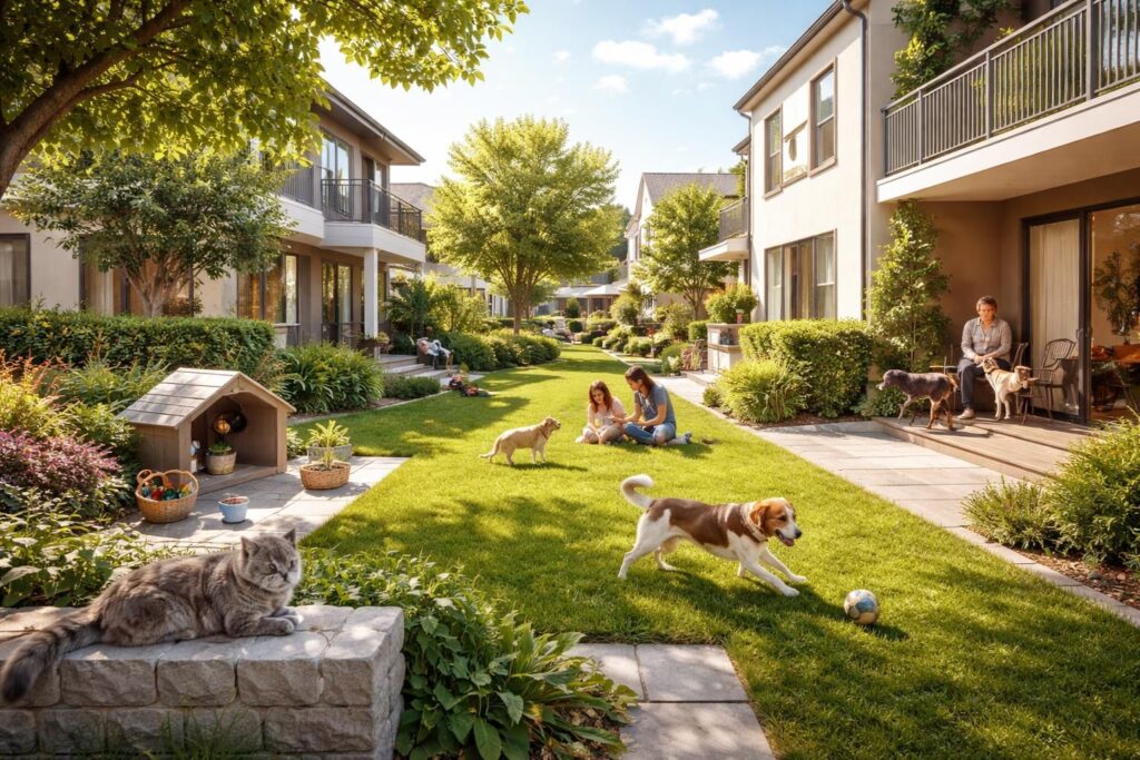 Investir dans des biens accueillant les animaux pour location pet-friendly en zones résidentielles