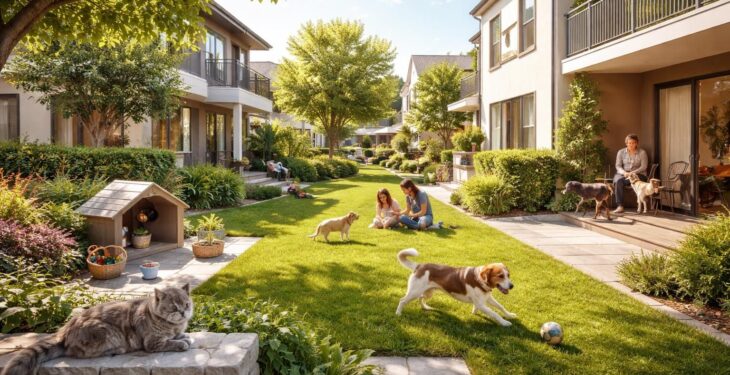 Investir dans des biens accueillant les animaux pour location pet-friendly en zones résidentielles