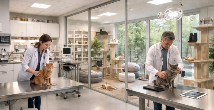 Les meilleures solutions professionnelles pour cliniques vétérinaires et refuges félins en France