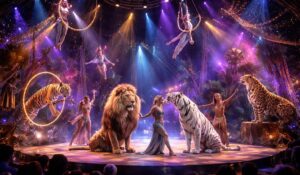Spectacles félins avec le Cirque du Soleil pour une expérience artistique unique