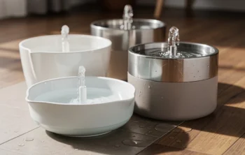 Les différents modèles de fontaines à eau pour chat sur le marché