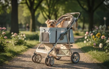 Poussette pour chien, quelle est cette tendance qui séduit de plus en plus de propriétaires ?