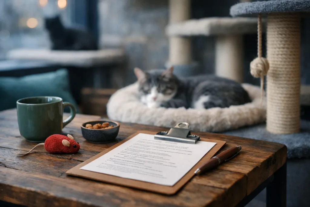 Cat café en France : Paris, Lyon, Bordeaux, les règles pour les chats